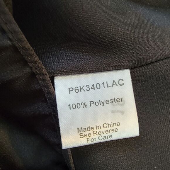 Parker Top Women Small Black Lace Sleeveless Halter Neck Back Zip Blouse New NWT - Picture 7 of 12